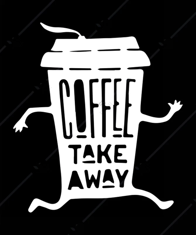 Coffee Take Away Kahve Temali Duvar Dekorasyonu Ahsap 1