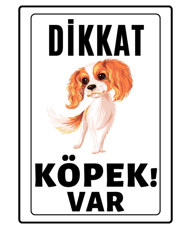 Dikkat Kopek Var Uyari ikaz Levhasi Havali