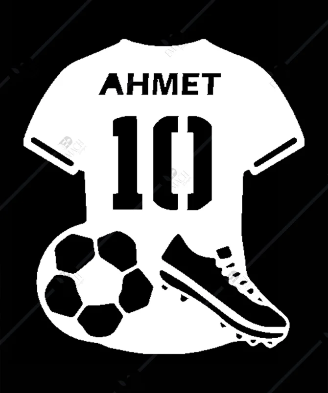 Kisiye Ozel Forma Ahsap Duvar Dekorasyonu 1