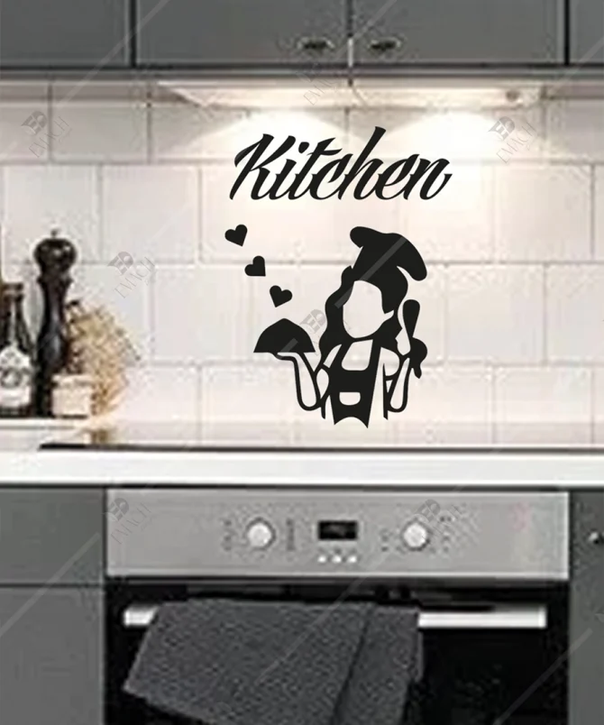 Kitchen Mutfak Seti Duvar Dekoru 3