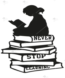 Never Stop Learning Duvar Dekoru 1