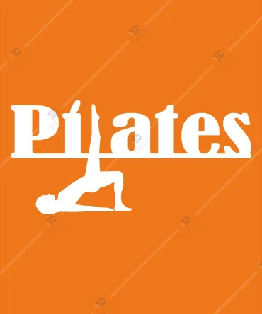 Pilates Duvar Dekor Plates Tablo