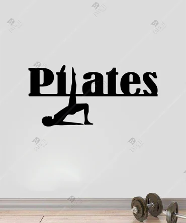 Pilates Duvar Dekor Plates Tablo 5