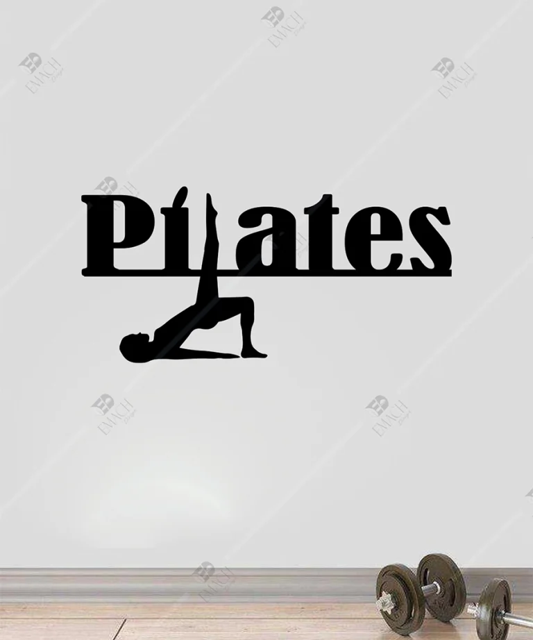 Pilates Duvar Dekor Plates Tablo 5