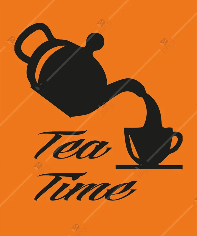 Tea Time Mutfak Ahsap Duvar Dekoru 3