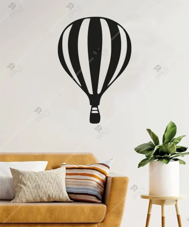 Ucan Balon Duvar Dekorasyonu Ahsap 5