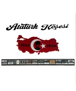Atatürk Köşesi Pano Türkiye Haritası ve Atatürk 4 Atatürk Köşesi Pano Türkiye Haritası ve Atatürk