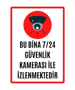 Bu Alan 7/24 Saat Kamerayla izlenmektedir 