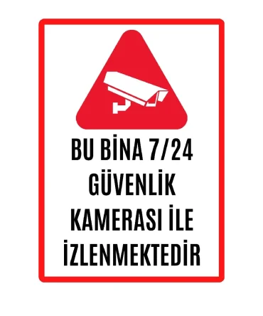 Bu Alan 7 24 Saat Kamerayla izlenmektedir