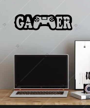 Gamer Duvar Dekoru Oyuncu Duvar Dekoru Ahsap 1