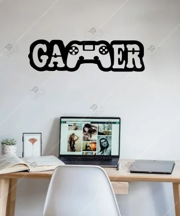 Gamer Duvar Dekoru Oyuncu Duvar Dekoru Ahsap