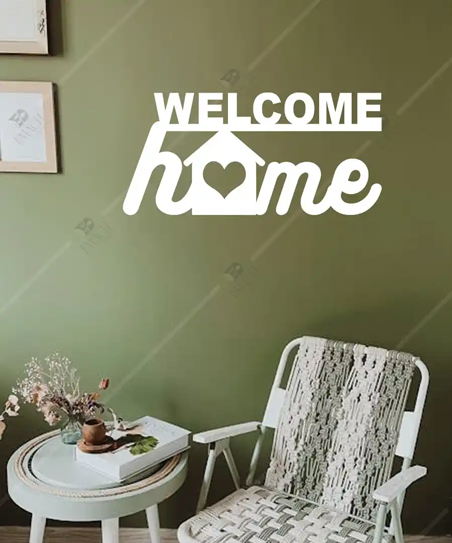 Welcome Home Yazısı Mutfak Duvar Dekoru 4 Welcome Home Yazısı Mutfak Duvar Dekoru 2