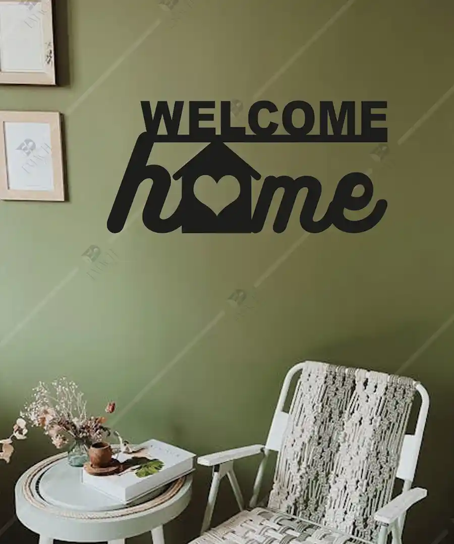 Welcome Home Yazısı Mutfak Duvar Dekoru 5 Welcome Home Yazısı Mutfak Duvar Dekoru 3