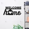 Welcome Home Yazısı Mutfak Duvar Dekoru 5