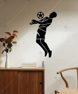 Futbol Resmi Göğüs Kontrol Türkiye Spor Futbol Dekoru Ahşap 3 Futbol Resmi Göğüs Kontrol Türkiye Spor Futbol Dekoru Ahşap 3