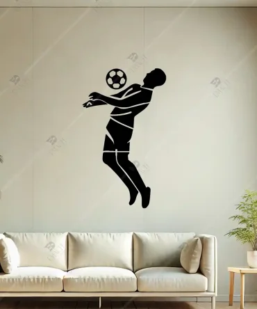 Futbol Resmi Göğüs Kontrol Türkiye Spor Futbol Dekoru Ahşap 5