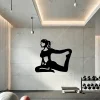 Yoga Hareketleri Pilates Stüdyosu Dekorasyonu Ahşap
