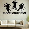 Dans Akademi Dans Merkezi 3 lü Duvar Dekoru 4