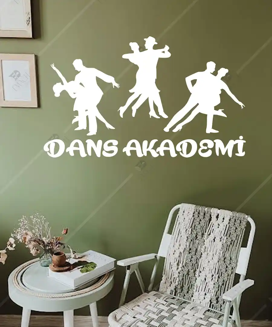 Dans Akademi Dans Merkezi 3 lü Duvar Dekoru 2 Dans Akademi Dans Merkezi 3 lü Duvar Dekoru