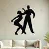 Dans Sanatları Salsa Dance Dans Okulu Duvar Dekoru 4