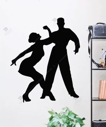Dans Sanatları Salsa Dance Dans Okulu Duvar Dekoru 5