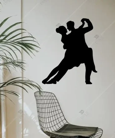 En İyi Tango Kursu Salsa Tango Ahşap Duvar Dekoru 3
