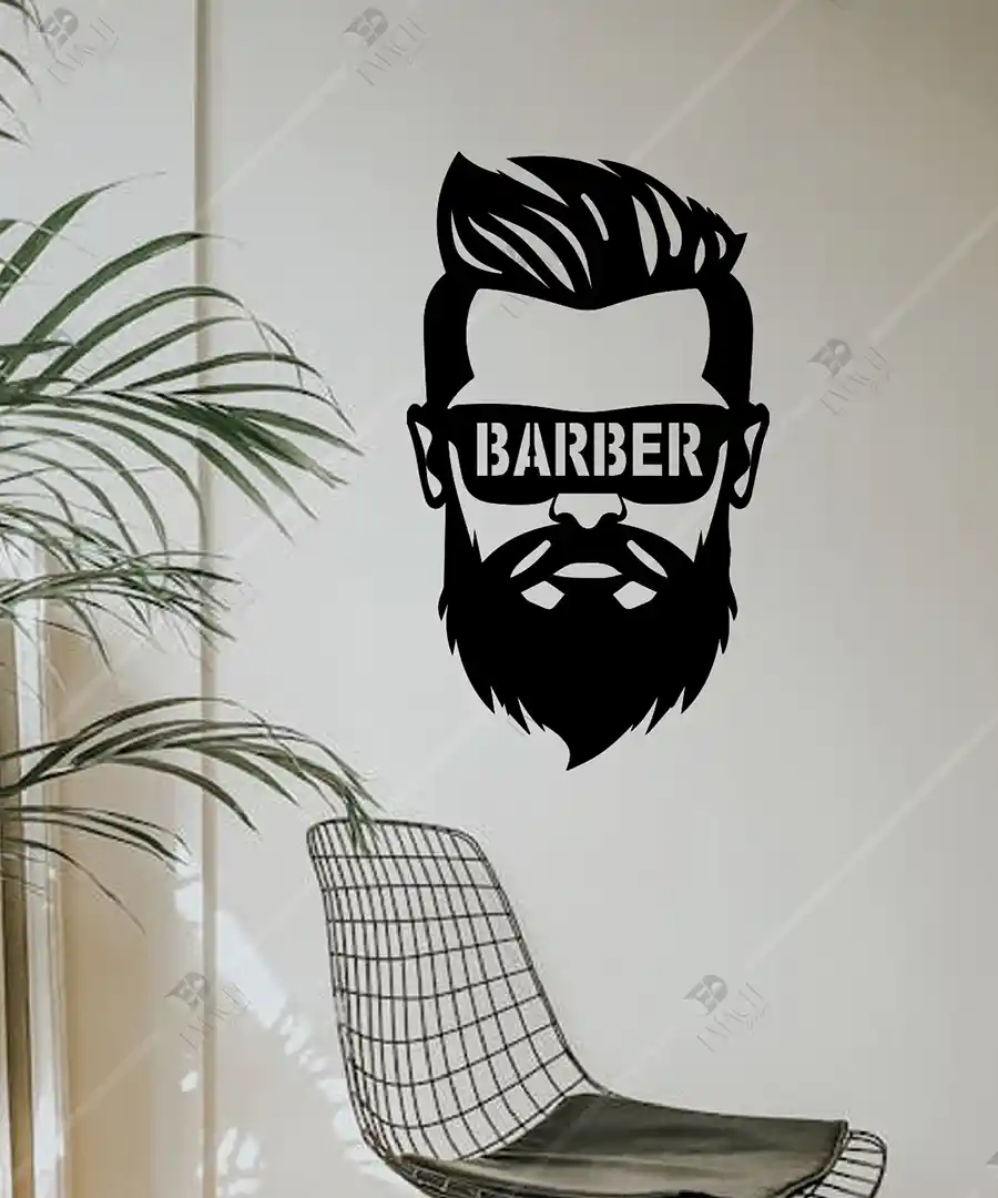 Erkek Berber Salon Berberim Ahşap Duvar Dekoru 2 Erkek Berber Salon Berberim Ahşap Duvar Dekoru 1