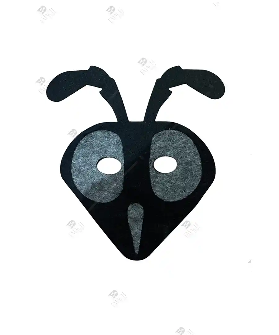 Karınca Maskesi Keçe Karınca Maske 1 Karınca Maskesi Keçe Karınca Maske 1