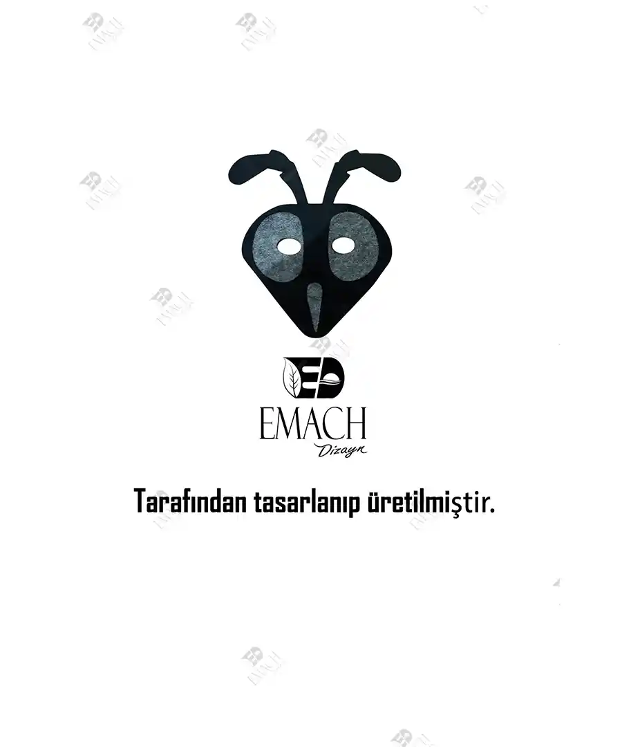 Karınca Maskesi Keçe Karınca Maske 5 Karınca Maskesi Keçe Karınca Maske
