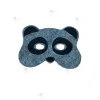 Keçe Panda Maske Keçeden Panda Maskesi 1