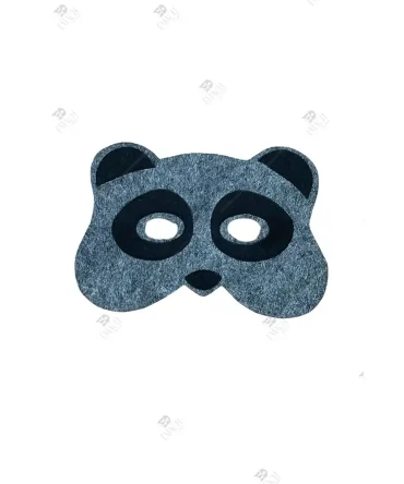 Keçe Panda Maske Keçeden Panda Maskesi 1