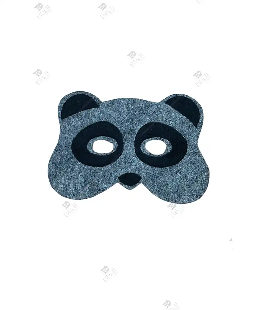Keçe Panda Maske Keçeden Panda Maskesi 1 Keçe Panda Maske Keçeden Panda Maskesi 1