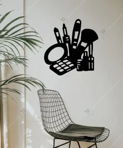 Kuaför Dekor Makyaj Malzemeleri Duvar Dekoru Ahşap 2 Kuaför Dekor Makyaj Malzemeleri Duvar Dekoru Ahşap 2