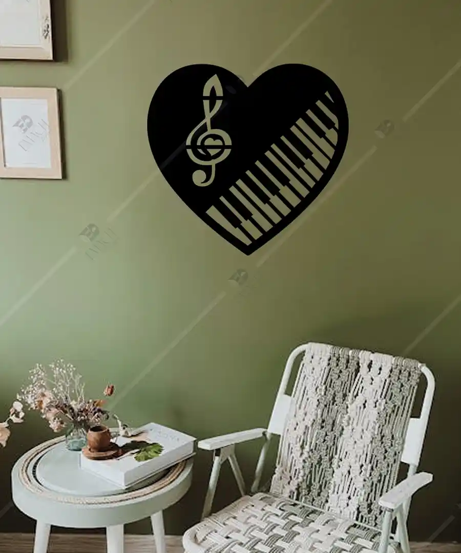 Piano Kalp Kiriklari Müzik Odası Dekorasyon Ahşap Duvar Dekoru 3 Piano Kalp Kiriklari Müzik Odası Dekorasyon Ahşap Duvar Dekoru 2