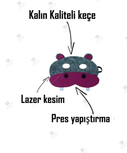 Su Aygırı Maskesi Su Aygırı Özellikleri Keçe 3