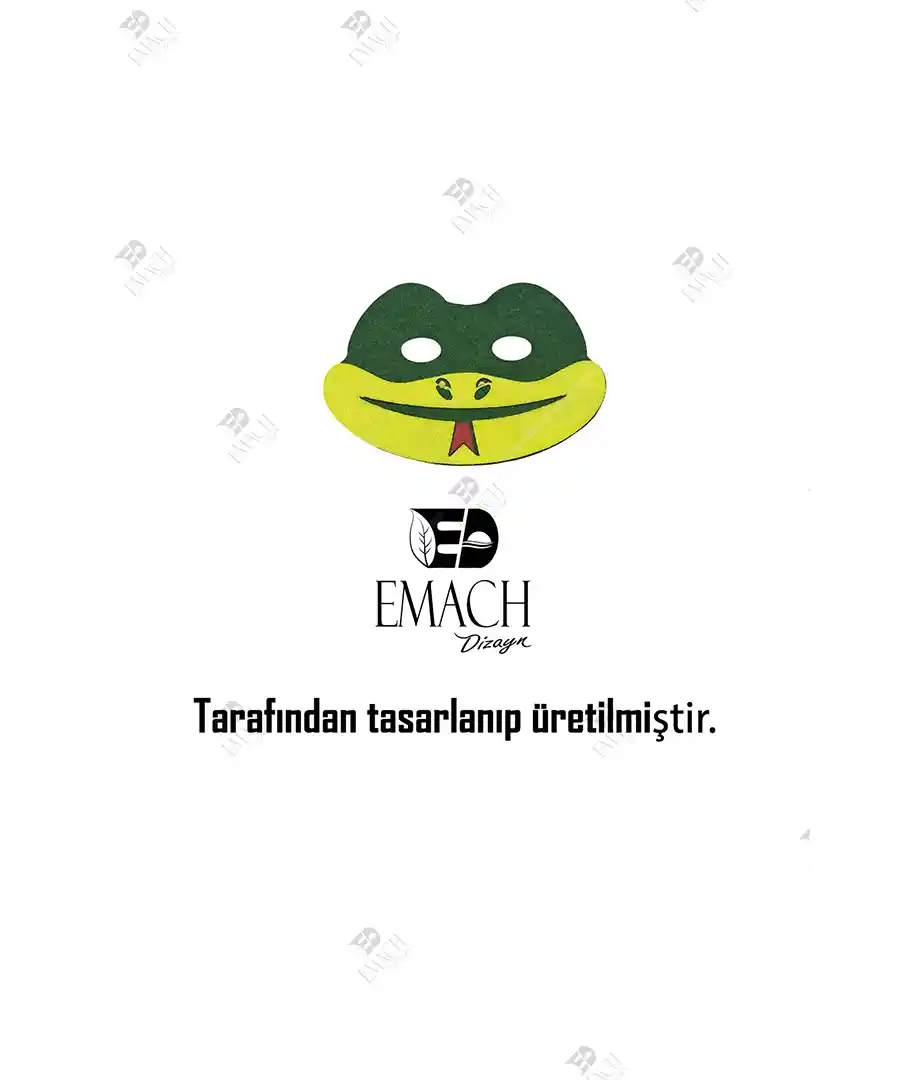 Yılan Maskesi Keçeden Yılan Maske 5 Yılan Maskesi Keçeden Yılan Maske 4