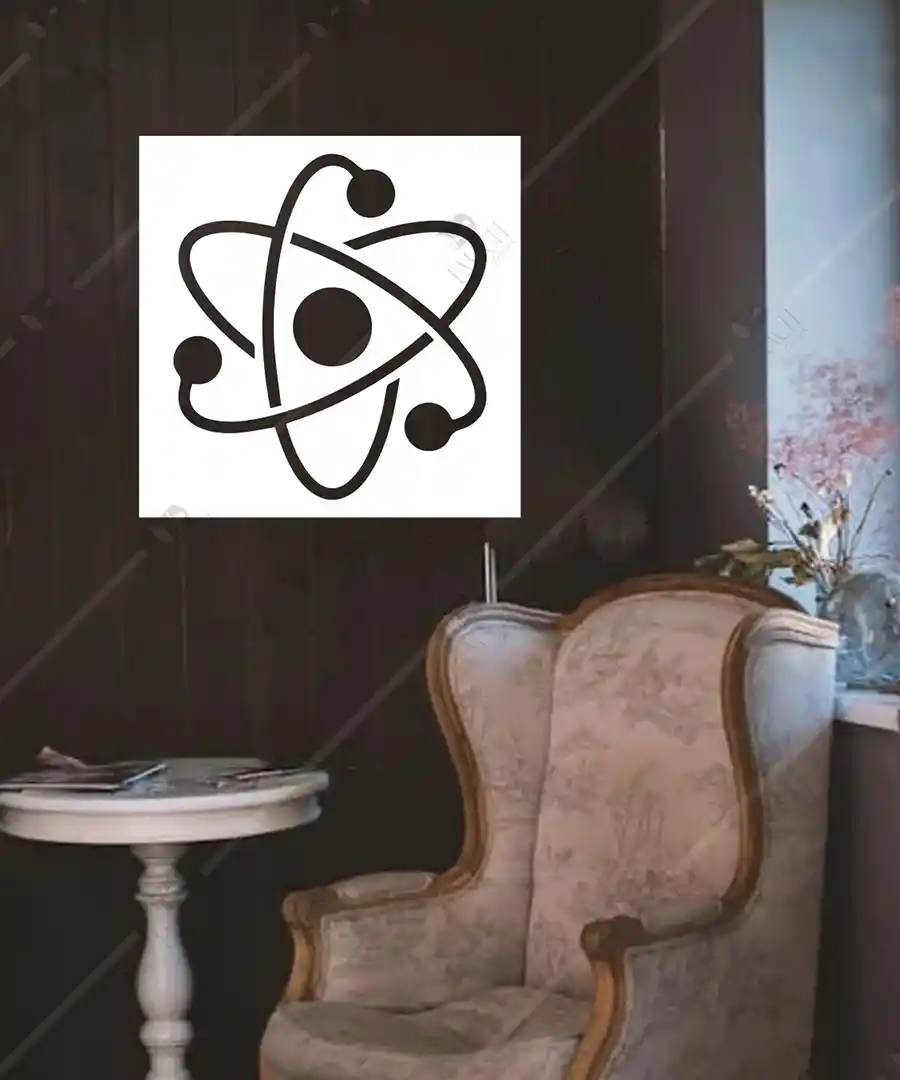Atom Molekülü Ahşap Sınıf Eğitici Duvar Dekoru 6 Atom Molekülü Ahşap Sınıf Eğitici Duvar Dekoru
