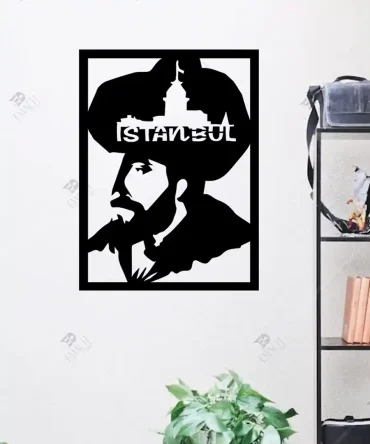 Fatih Sultan Mehmet Tablosu İstanbul Dekorasyon Ahşap 3