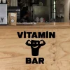 Vitamin Bar Design Vitamin Bar Dekorasyonu Ahşap Duvar Dekoru