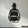 Judo Judoka Dövüş Sanatları Kişiye Özel Ahşap Duvar Dekoru 3