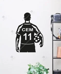 Futbol Temalı Erkek Çocuk Odası Dekorasyonu 3