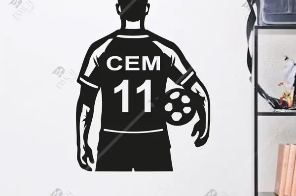 Futbol Temalı Erkek Çocuk Odası Dekorasyonu 3