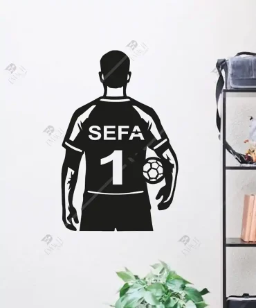 Hentbol Erkekler Hentbol Topu Ahşap Duvar Dekorasyonu