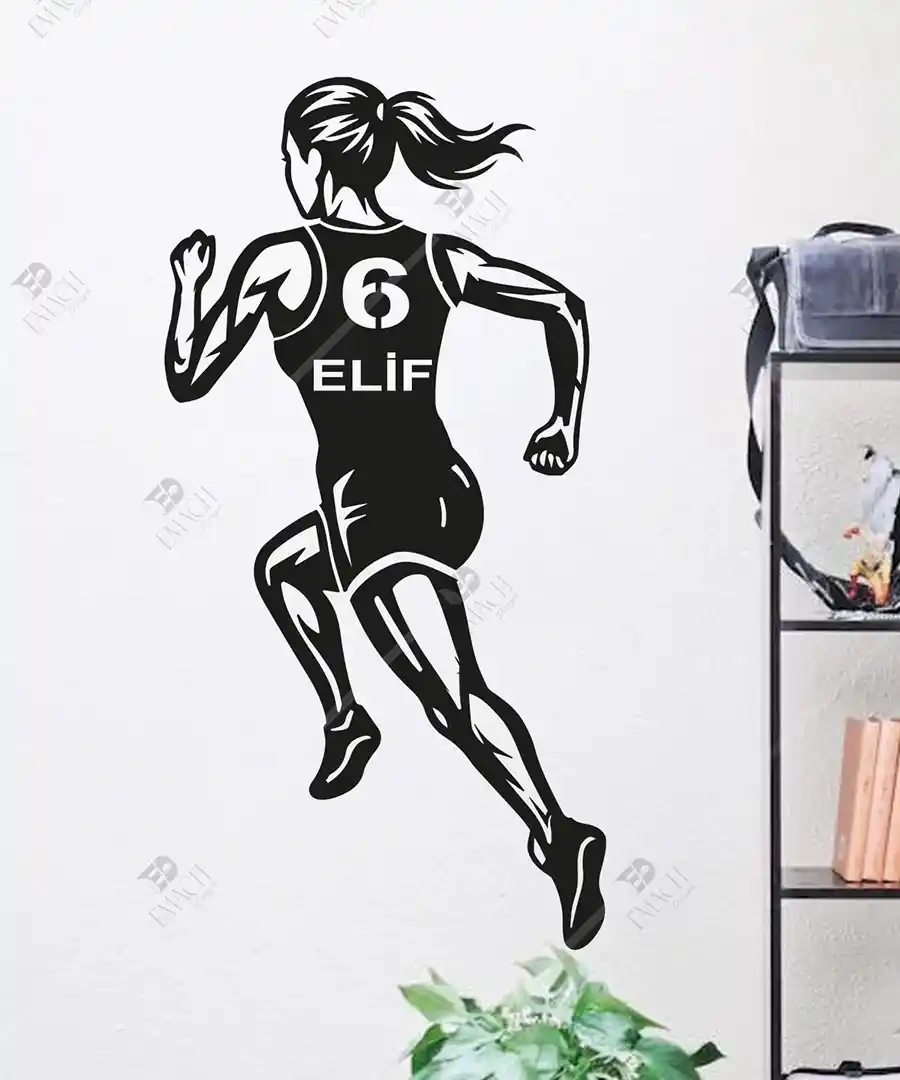 Kadın Atletizm Kadın atlet sporcu İsme Özel Ahşap Duvar Dekoru 1 Kadın Atletizm Kadın atlet sporcu İsme Özel Ahşap Duvar Dekoru 5