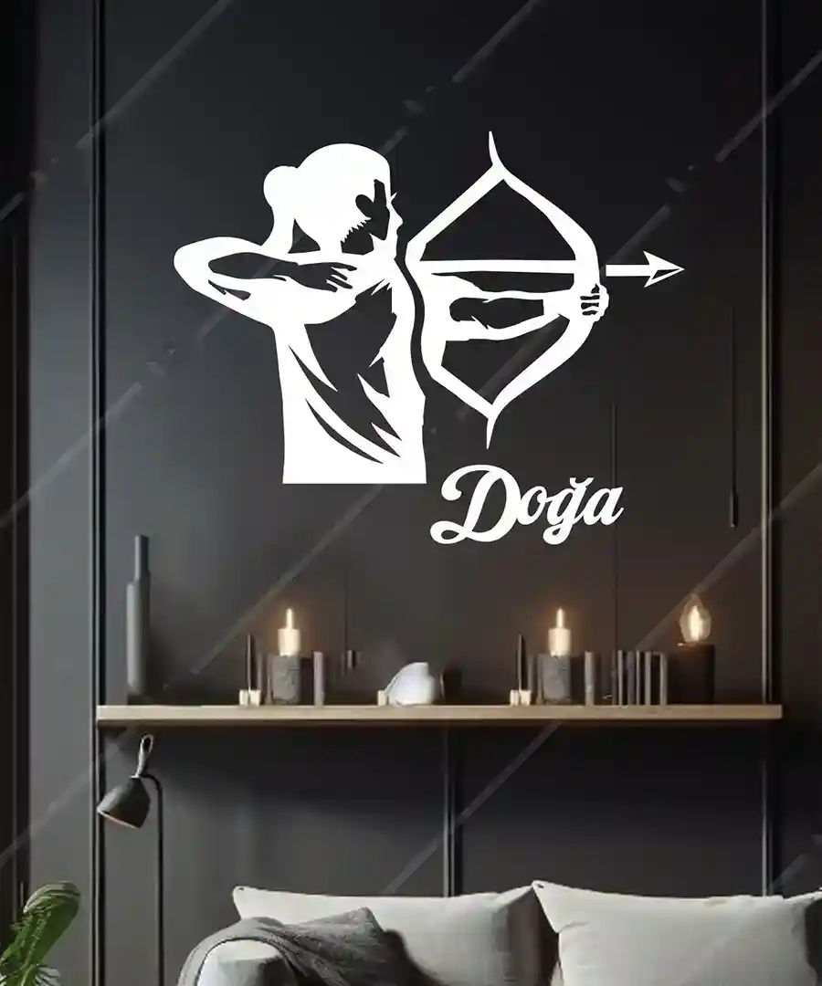 Yay ve ok temren Okçuluk Seti İsme Özel Ahşap Duvar Dekoru 3 Yay ve ok temren Okçuluk Seti İsme Özel Ahşap Duvar Dekoru 4