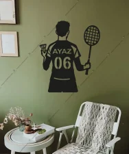 Badminton Seti Badminton hediyelik Ahşap Duvar Dekoru Kişiye Özel 1 Badminton Seti Badminton hediyelik Ahşap Duvar Dekoru Kişiye Özel 1