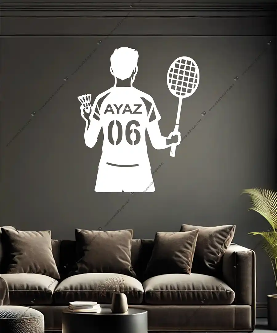 Badminton Seti Badminton hediyelik Ahşap Duvar Dekoru Kişiye Özel 3 Badminton Seti Badminton hediyelik Ahşap Duvar Dekoru Kişiye Özel 5
