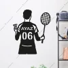 Badminton Seti Badminton hediyelik Ahşap Duvar Dekoru Kişiye Özel 6