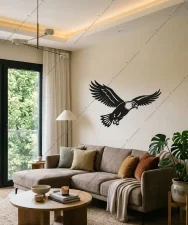 Karakartal Resmi Kartal Ahşap Duvar Dekoru Karakartal Resmi Kartal Ahşap Duvar Dekoru