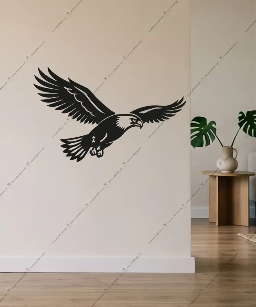 Karakartal Resmi Kartal Ahşap Duvar Dekoru 3 Karakartal Resmi Kartal Ahşap Duvar Dekoru3